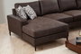 Atelier Del Sofa Porto Corner Marrón